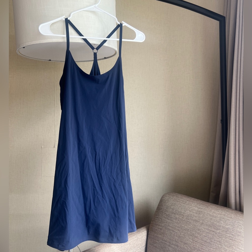 Outdoor Voices Navy Blue Tennis Dress